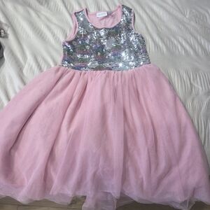 Place Pink Sequin Dress